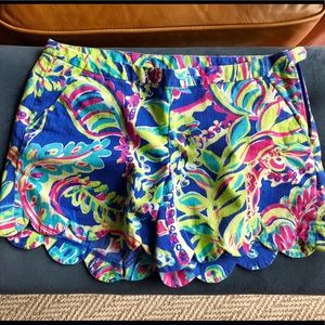 Scalloped Lilly Pulitzer Shorts